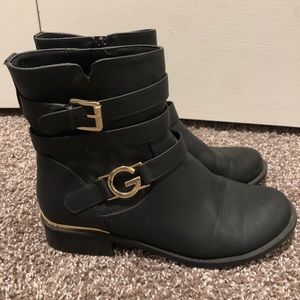 Super cute black dress boots! In great condition!